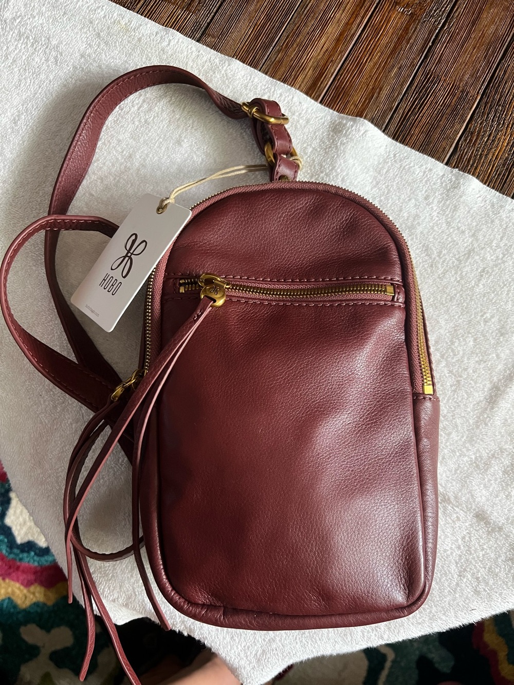 HOBO Ryder convertible crossbody backpack